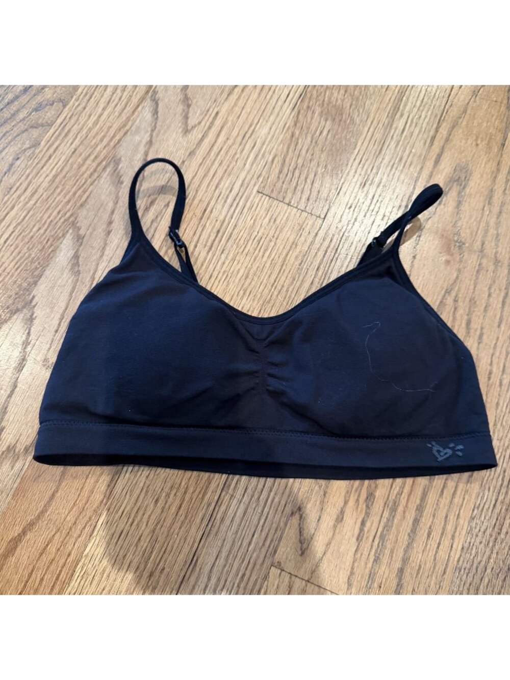 Justice oh So Soft girls Black bra size 34
